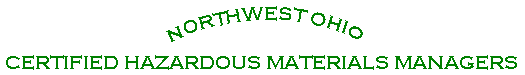 NorthWest Ohio Certified Hazardous Materials Managers